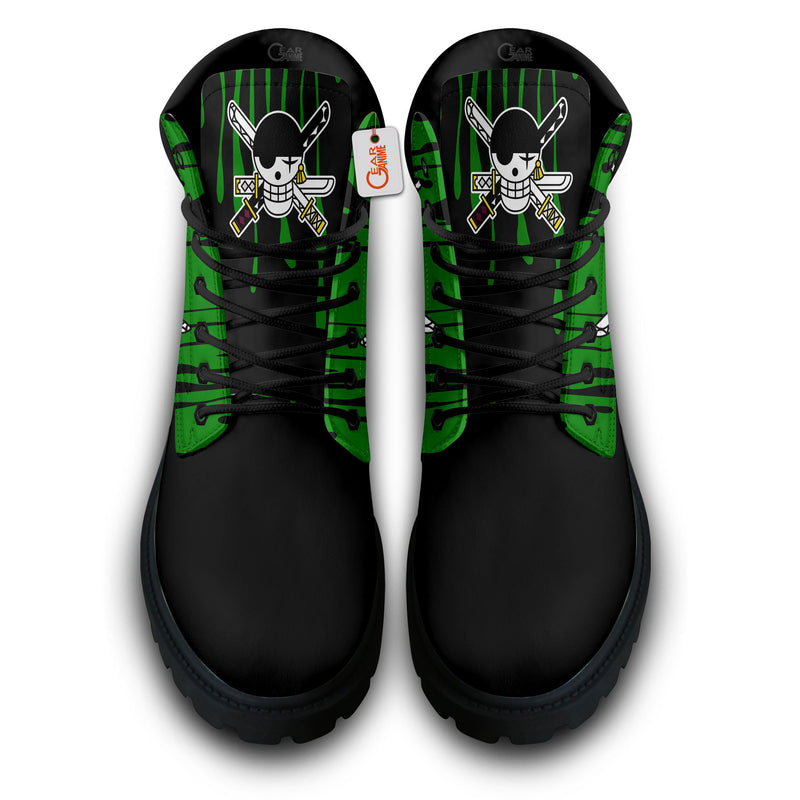 Zoro Roronoa Boots Anime Shoes Symbol Style