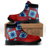 Luffy Wano Arc Boots Anime Shoes Symbol Style