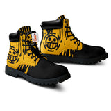 Trafalgar D. Law Boots Anime Shoes Symbol Style