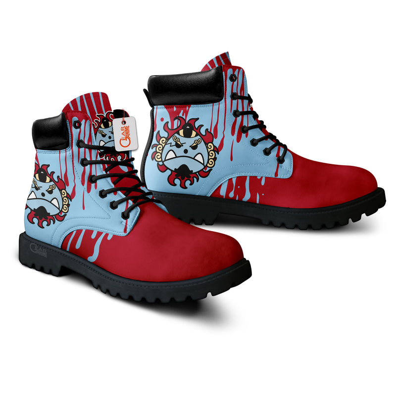 Jinbe Boots Anime Shoes Symbol Style