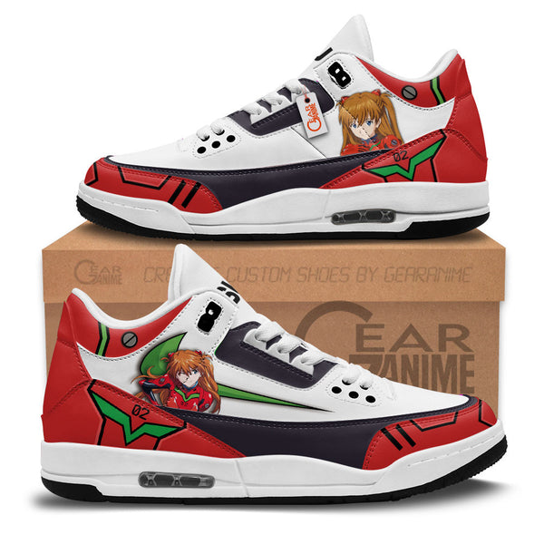 Souryuu Asuka Langley Sneakers J3 Anime Shoes