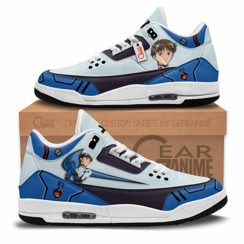 Ikari Shinji Sneakers J3 Anime Shoes