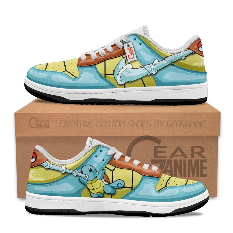 Squirtle SB Sneakers Anime Shoes