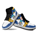 Vegeta Blue Kids J1 Sneakers Anime Personalized