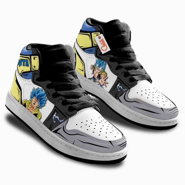 Gogeta Kids J1 Sneakers Anime Personalized