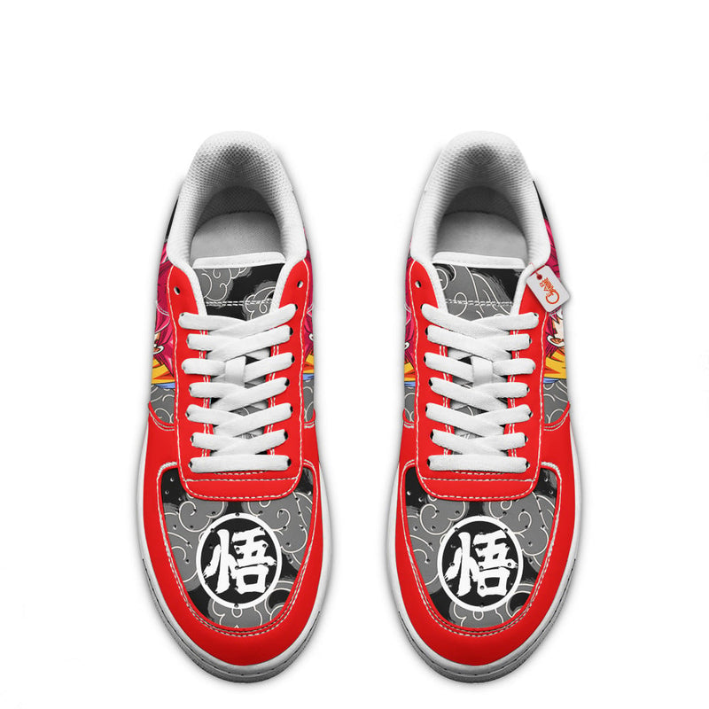 Goku Super Saiyan God Shoes Anime Air Sneakers