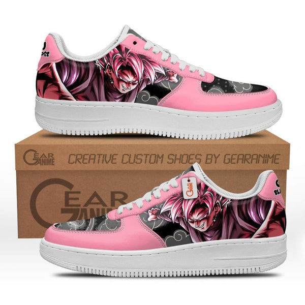 Goku Black Rose Shoes Anime Air Sneakers