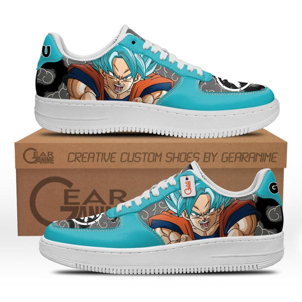 Goku Super Saiyan Blue Shoes Anime Air Sneakers