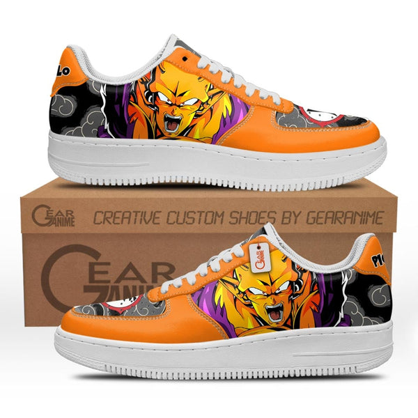 Orange Piccolo Shoes Anime Air Sneakers