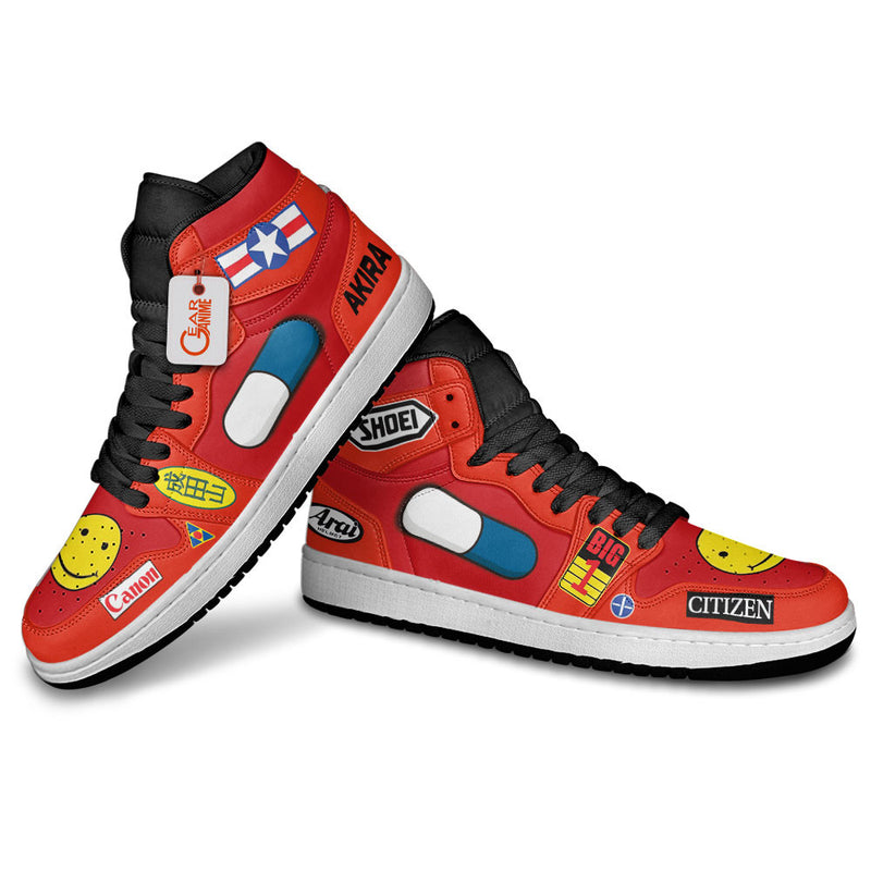 Shotaro Kaneda's Bike J1 Sneakers Anime Shoes