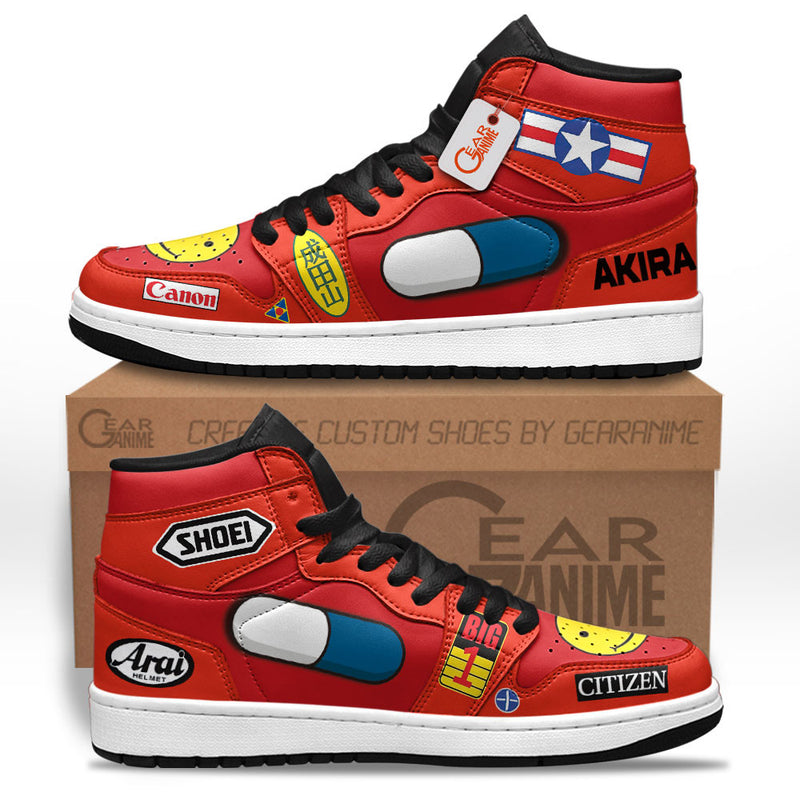 Shotaro Kaneda's Bike J1 Sneakers Anime Shoes