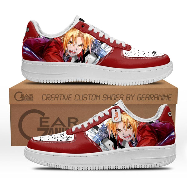 Edward Elric Shoes Anime Air Sneakers