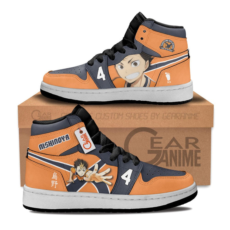 Yu Nishinoya Kids Shoes Personalized Kid Sneakers