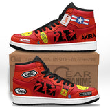 Kaneda's Bike J1 Sneakers Anime Shoes