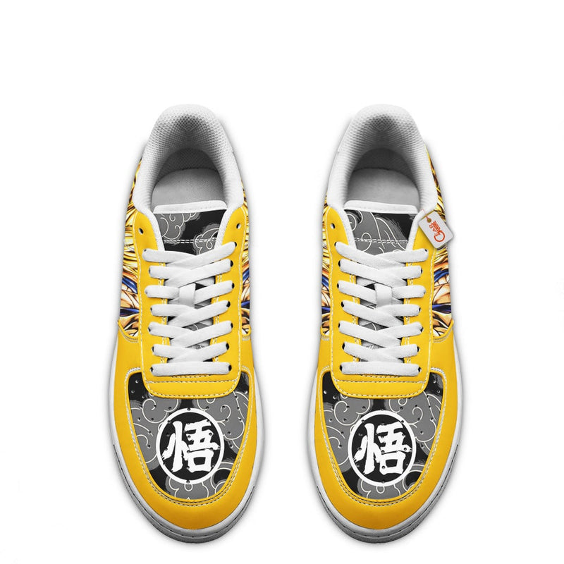 Goku Super Saiyan 3 Shoes Anime Air Sneakers