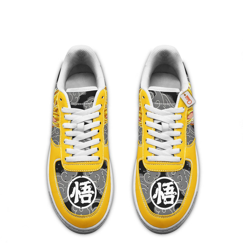 Goku Super Saiyan 2 Shoes Anime Air Sneakers