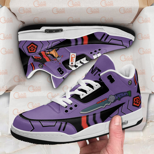 NGE Unit-01 Awakened Sneakers J3 Anime Shoes