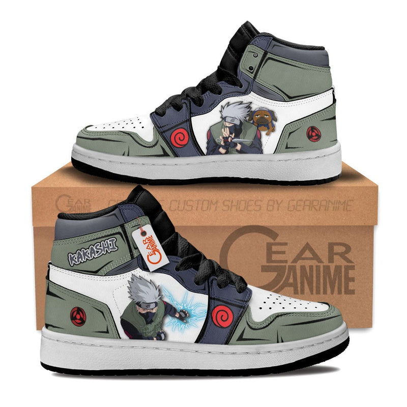 Hatake Kakashi Kids J1 Sneakers Anime Personalized