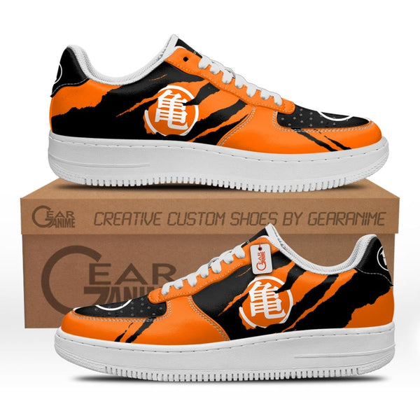 Goku Turtle Hermit Symbol Shoes Anime Air Sneakers