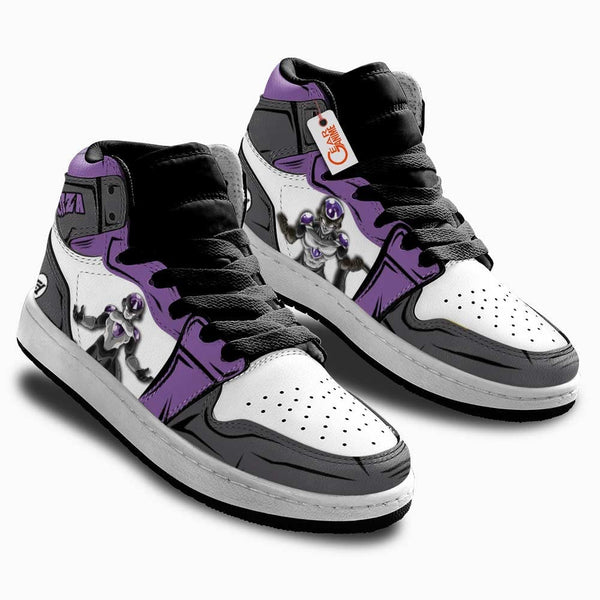 Black Frieza Kids J1 Sneakers Anime Personalized