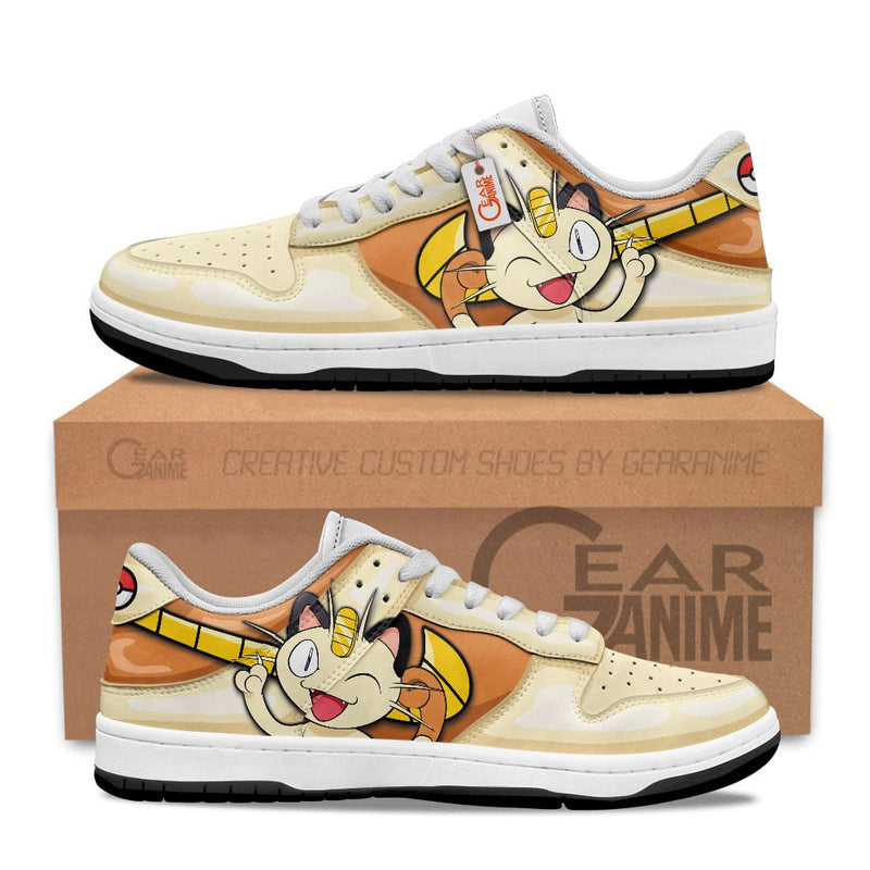 Meowth SB Sneakers Anime Shoes