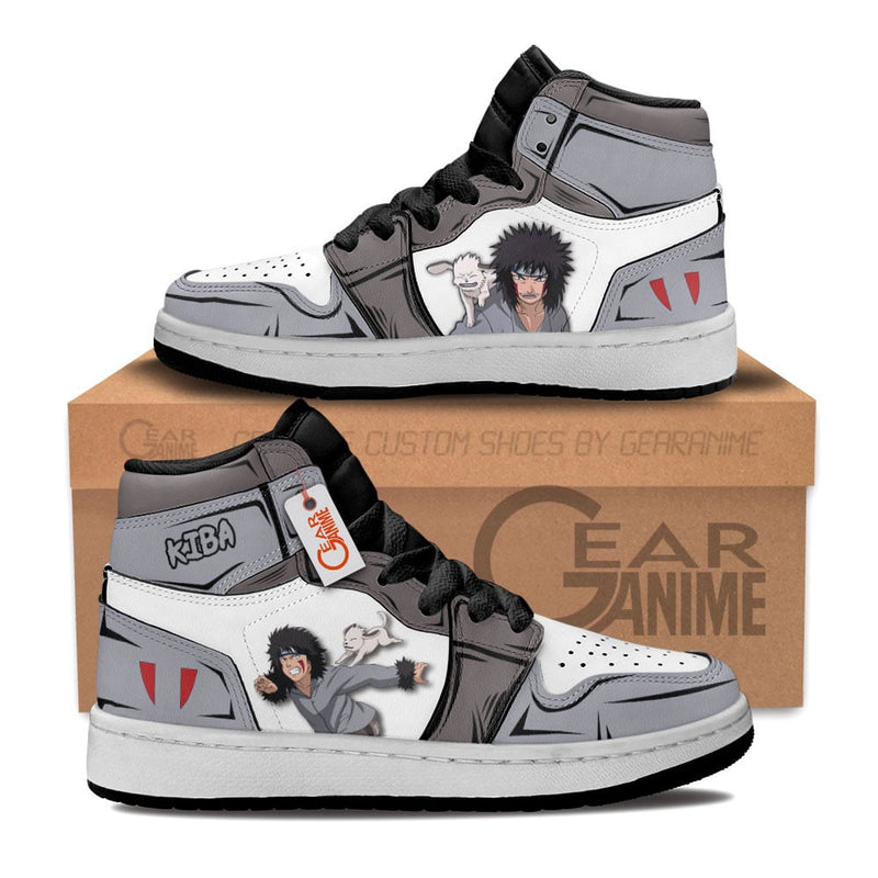 Inuzuka Kiba Kids Shoes Personalized Anime Sneakers