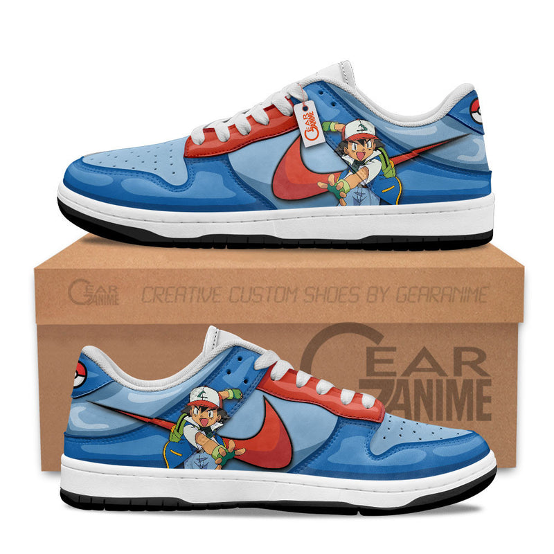 Ash Ketchum Satoshi SB Sneakers Anime Shoes