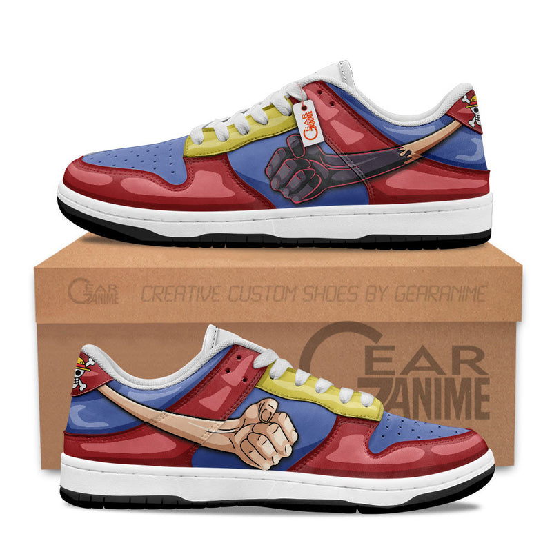 Luffy Haki SB Sneakers Anime Shoes