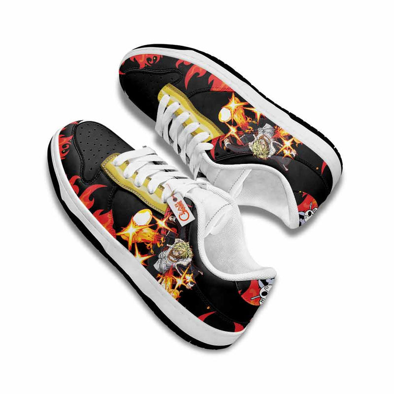 Sanji Vinsmoke SB Sneakers Anime Shoes