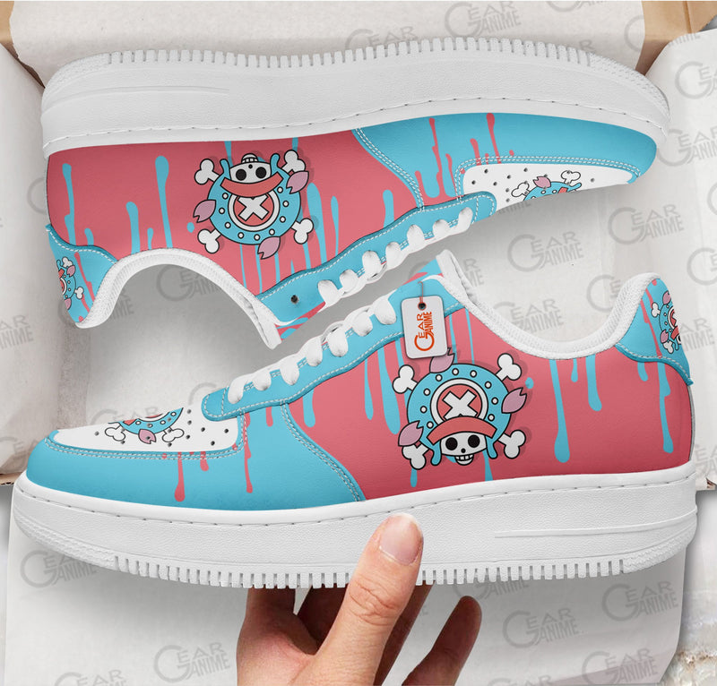 Tony Tony Chopper Symbol Shoes Anime Air Sneakers