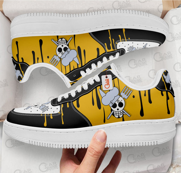 Sanji Vinsmoke Symbol Shoes Anime Air Sneakers