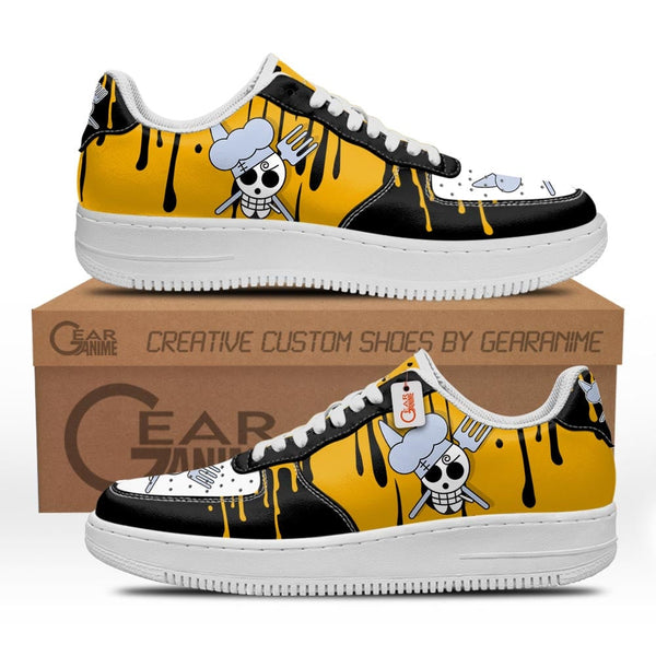 Sanji Vinsmoke Symbol Shoes Anime Air Sneakers