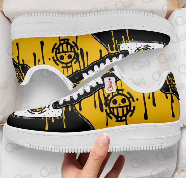 Trafalgar D. Law Symbol Shoes Anime Air Sneakers