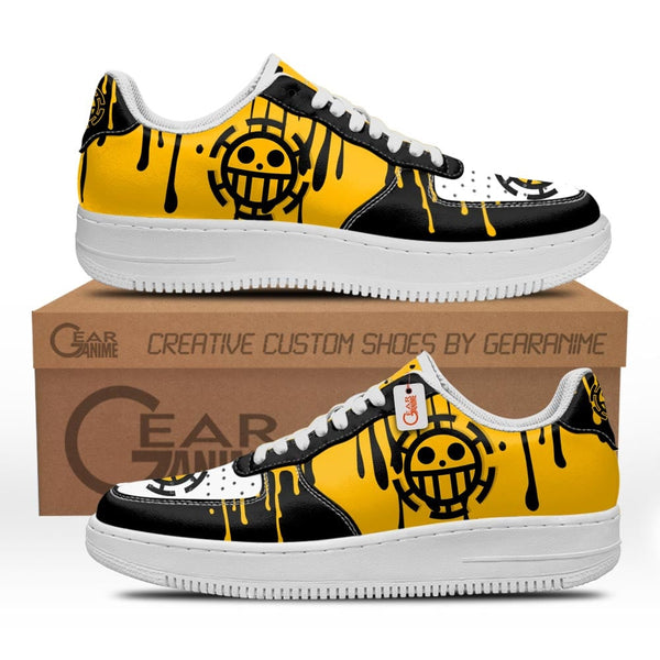 Trafalgar D. Law Symbol Shoes Anime Air Sneakers