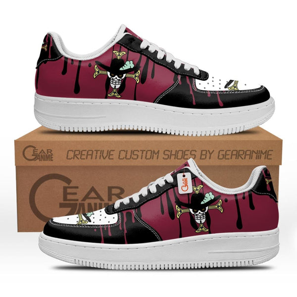 Dracule Mihawk Symbol Shoes Anime Air Sneakers