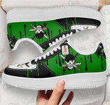 Zoro Roronoa Symbol Shoes Anime Air Sneakers