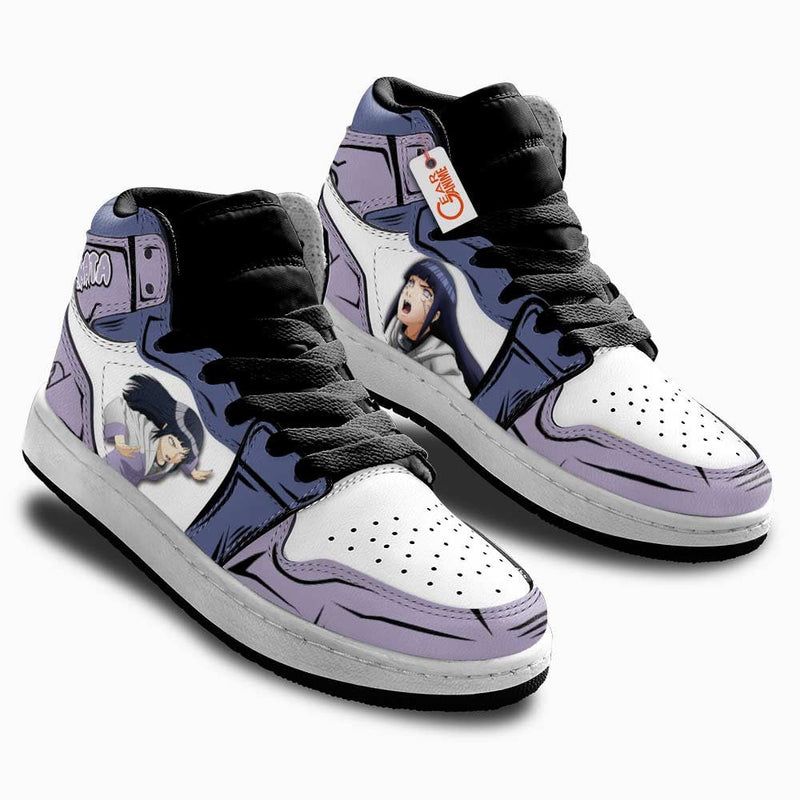 Hinata Hyuga Kids Shoes Personalized Anime Sneakers