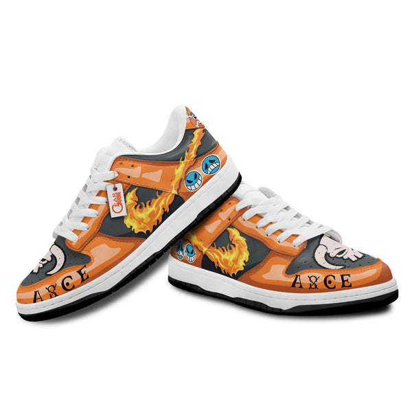 Portgas D. Ace SB Sneakers Anime Shoes