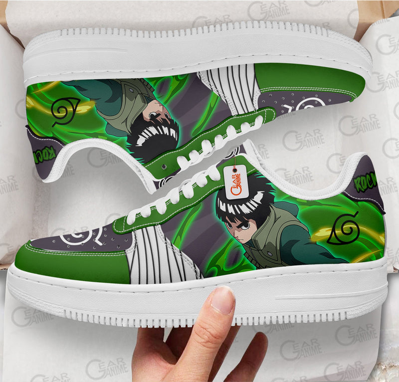 Rock Lee Shoes Anime Air Sneakers