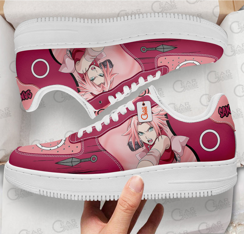 Sakura Haruno Shoes Anime Air Sneakers