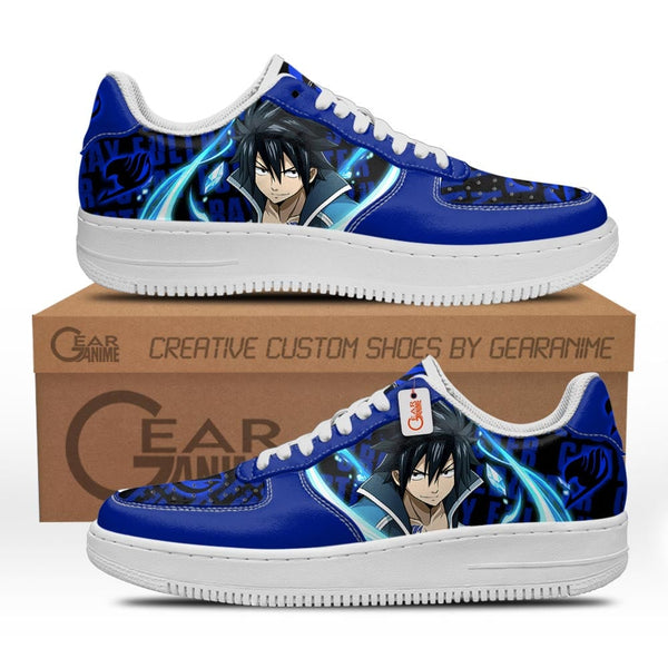 Gray Fullbuster Shoes Anime Air Sneakers