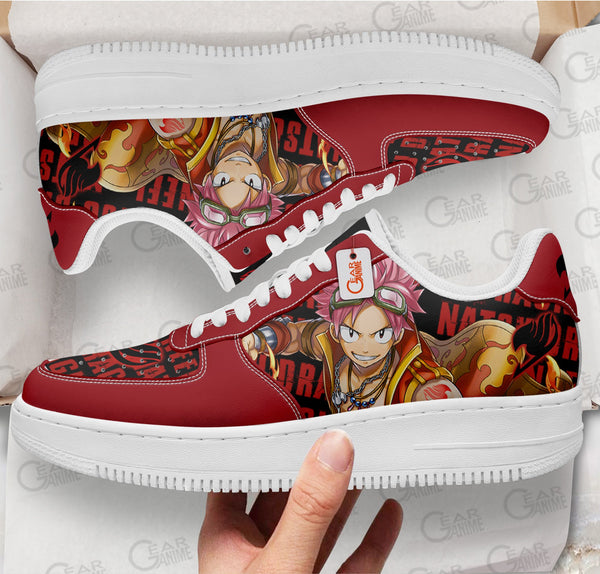 Natsu Dragneel Shoes Anime Air Sneakers