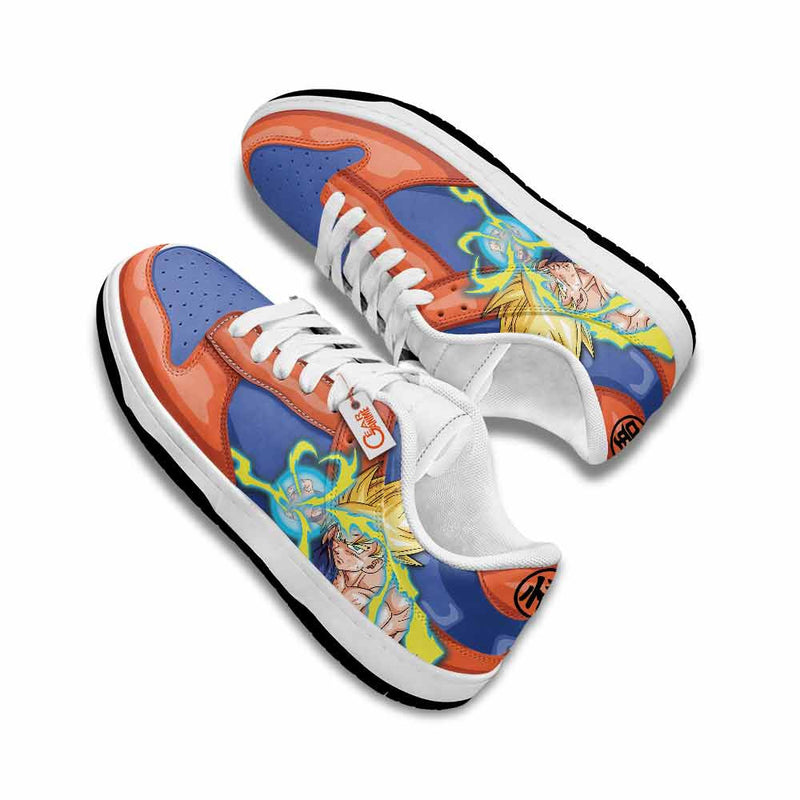 Goku Super Saiyan SB Sneakers Anime Shoes