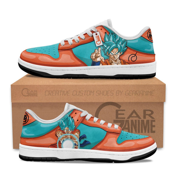 Goku Blue SB Sneakers Anime Shoes