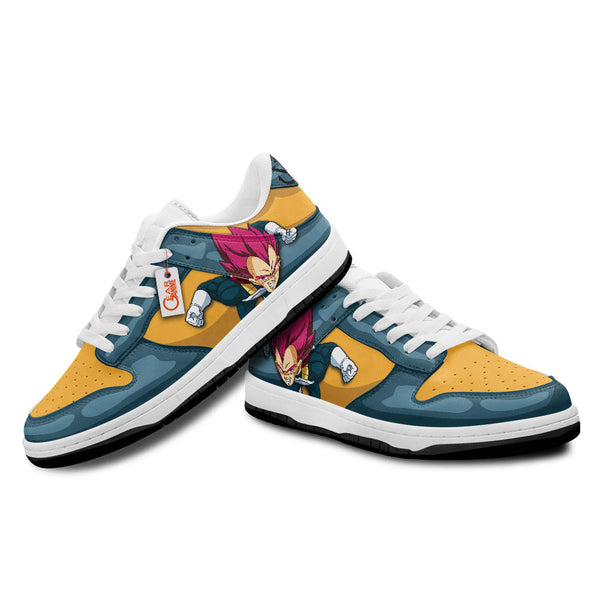 Vegeta SSJ God Red SB Sneakers Anime Shoes