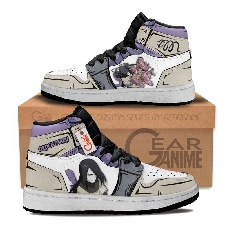 Orochimaru Kids Shoes Personalized Anime Sneakers