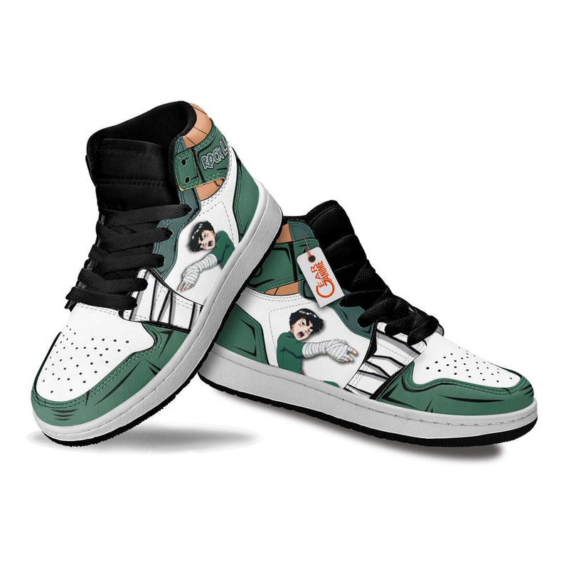 Rock Lee Kids Shoes Personalized Anime Sneakers