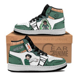 Rock Lee Kids Shoes Personalized Anime Sneakers