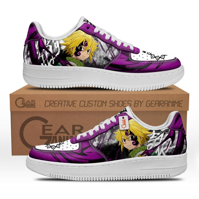 Meliodas Dragon's Sin of Wrath Shoes Anime Air Sneakers