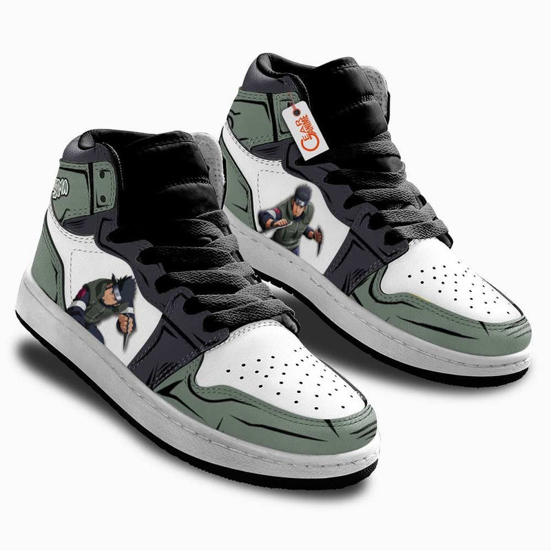 Sarutobi Asuma Kids Shoes Personalized Anime Sneakers